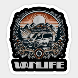 Vanlife transit connect Sticker